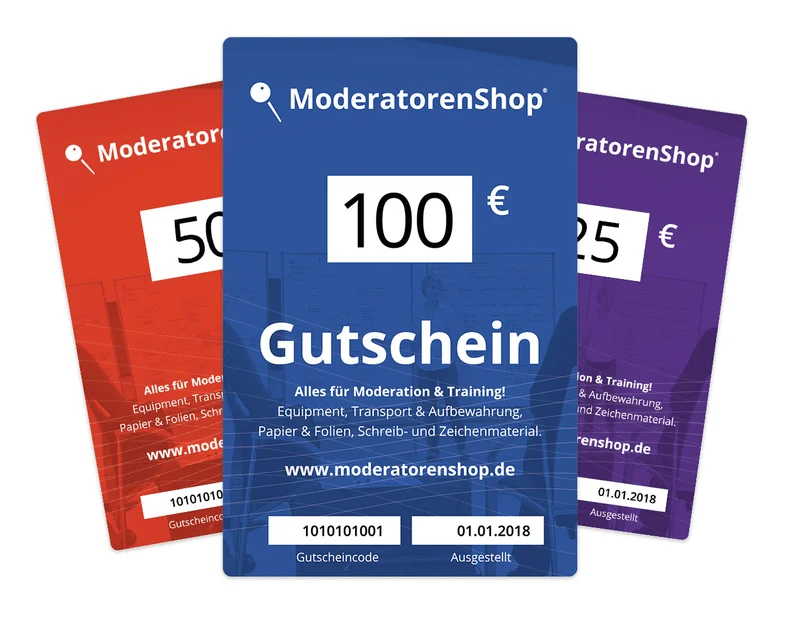 Gutschein - moderatorenshop®