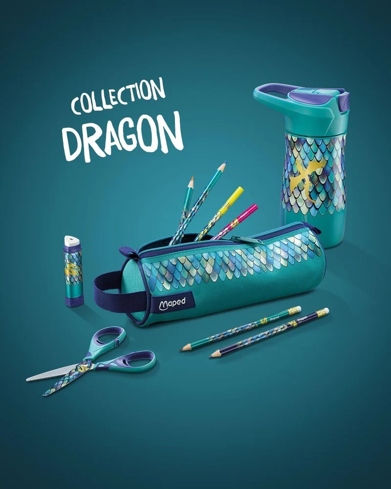 Maped Dragon Shaker Anspitzer 2 Öffnungen Auffangbehälter