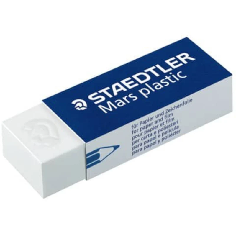 Staedtler Mars Plastic Radierer 526 50 – 65×23×13 mm