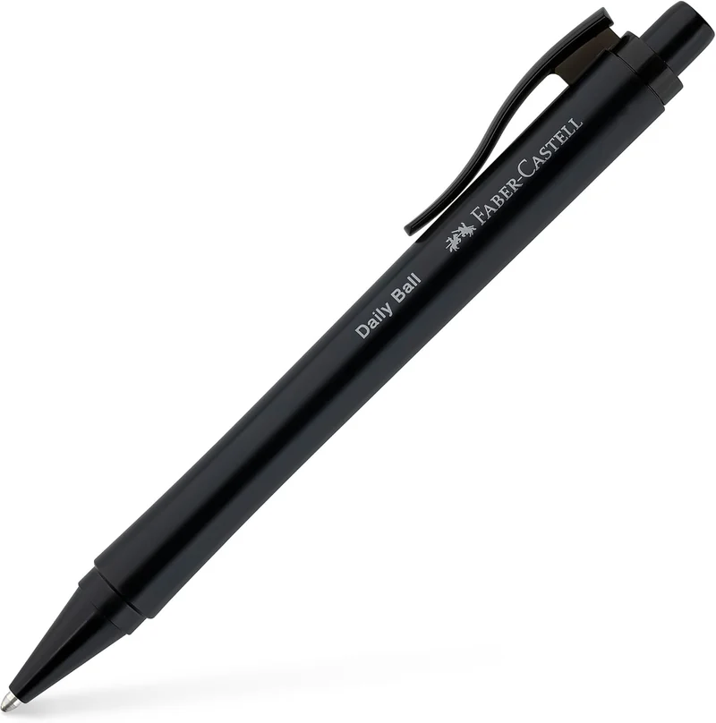 Faber-Castell Daily Ball XB Kugelschreiber schwarz, Schreibfarbe blau