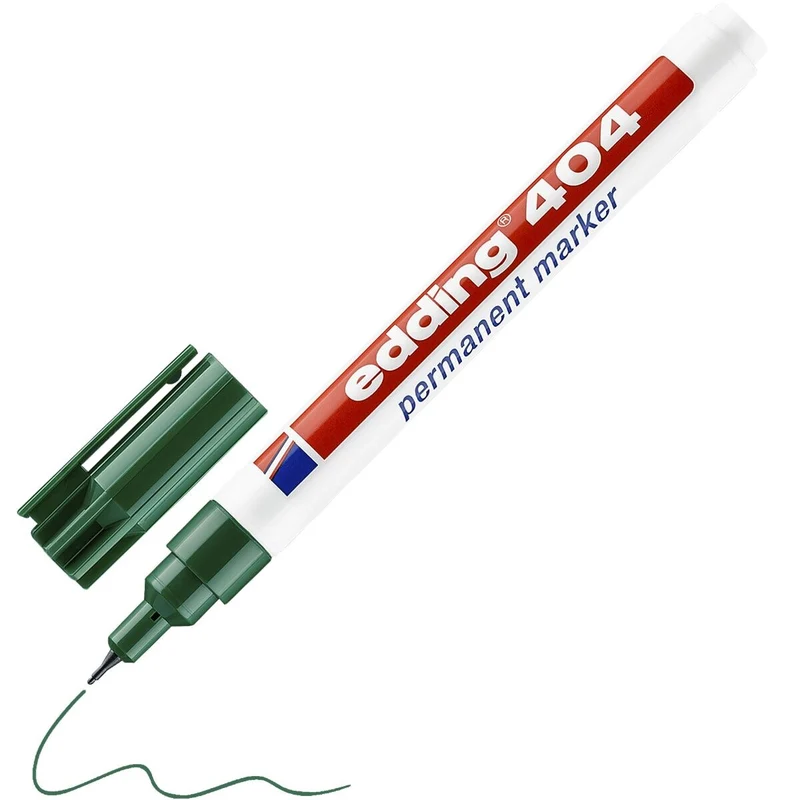 edding 404 Permanent Marker grün – Einzelstift