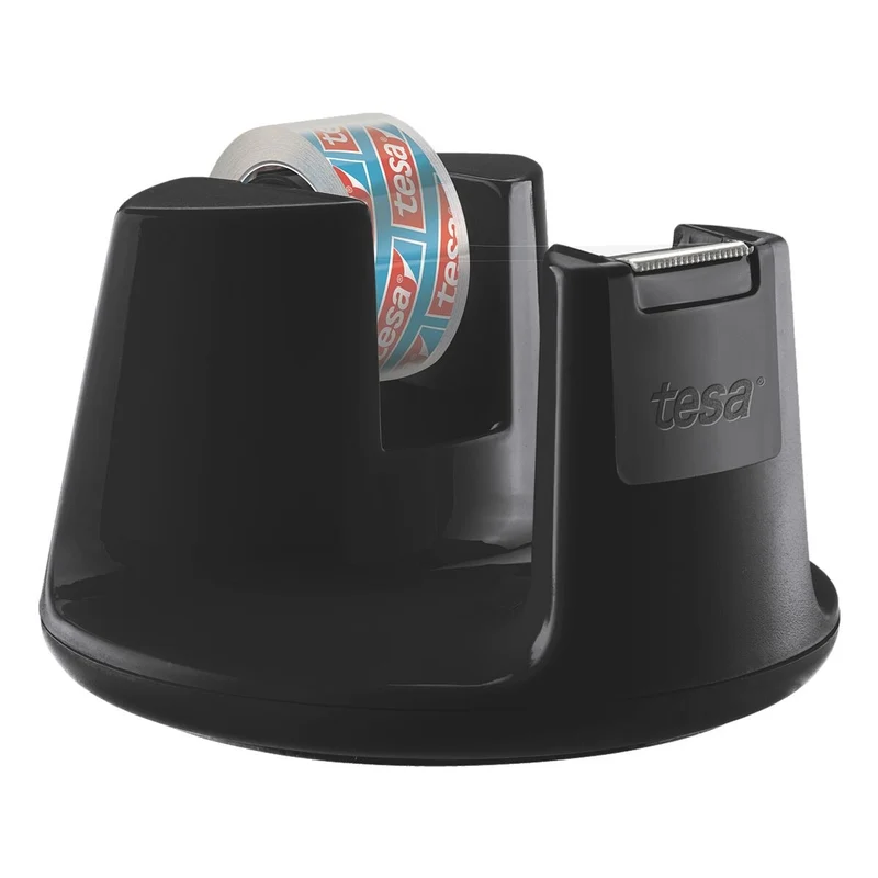 tesa Tischabroller Easy Cut Compact schwarz 15mm x 10m