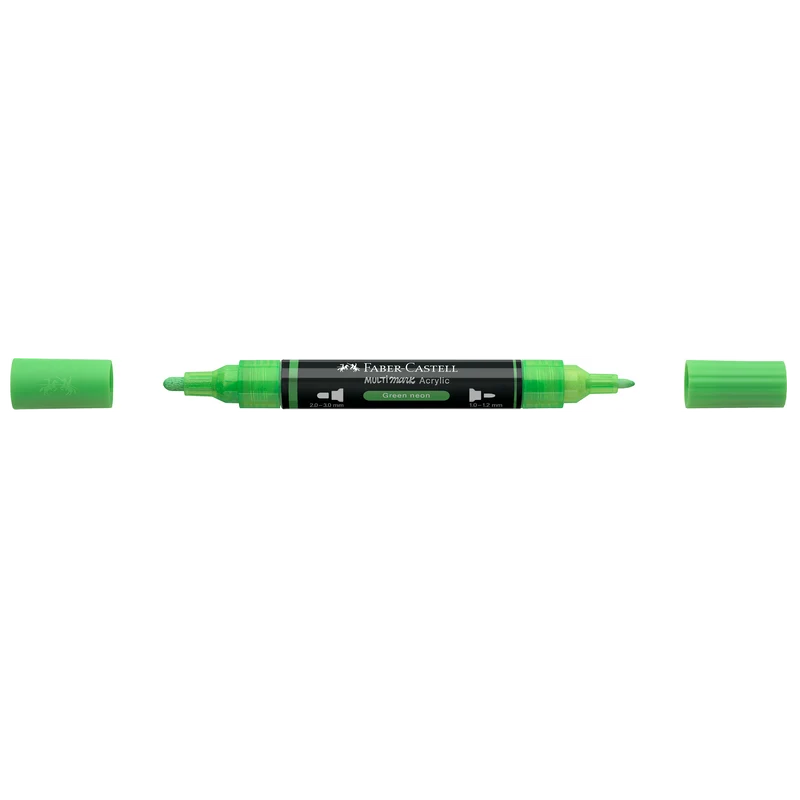 Faber-Castell Multimark Acrylic Marker – Farbe: Green neon