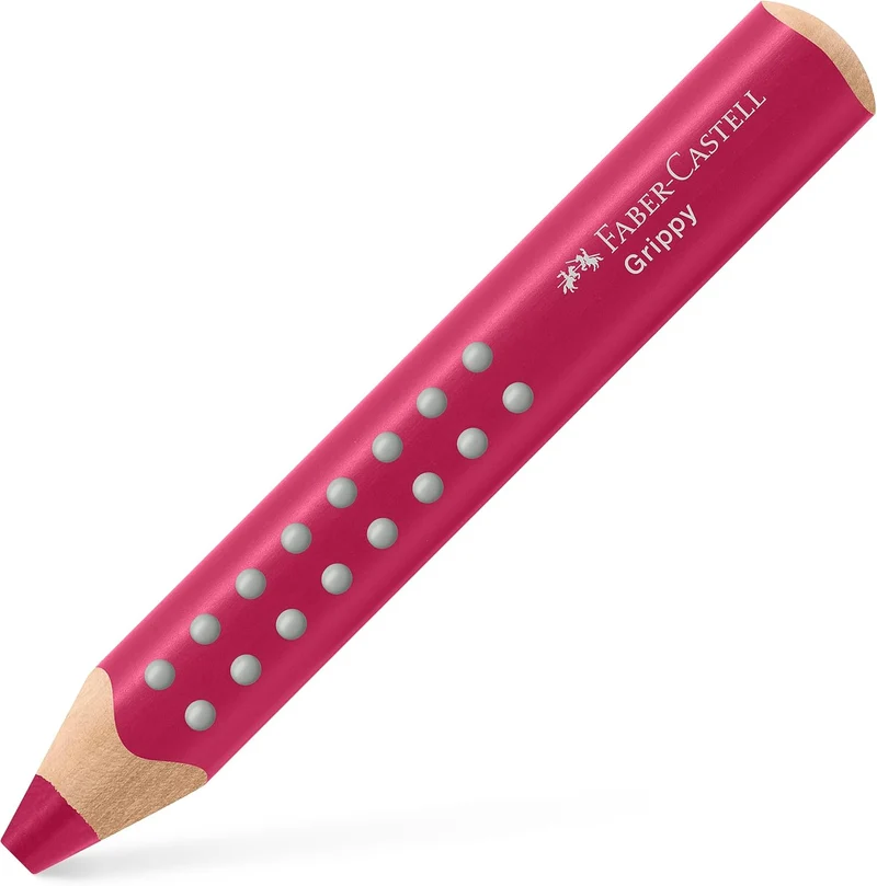 Faber-Castell Grippy Buntstift Himbeerrot – Kinder ab 2