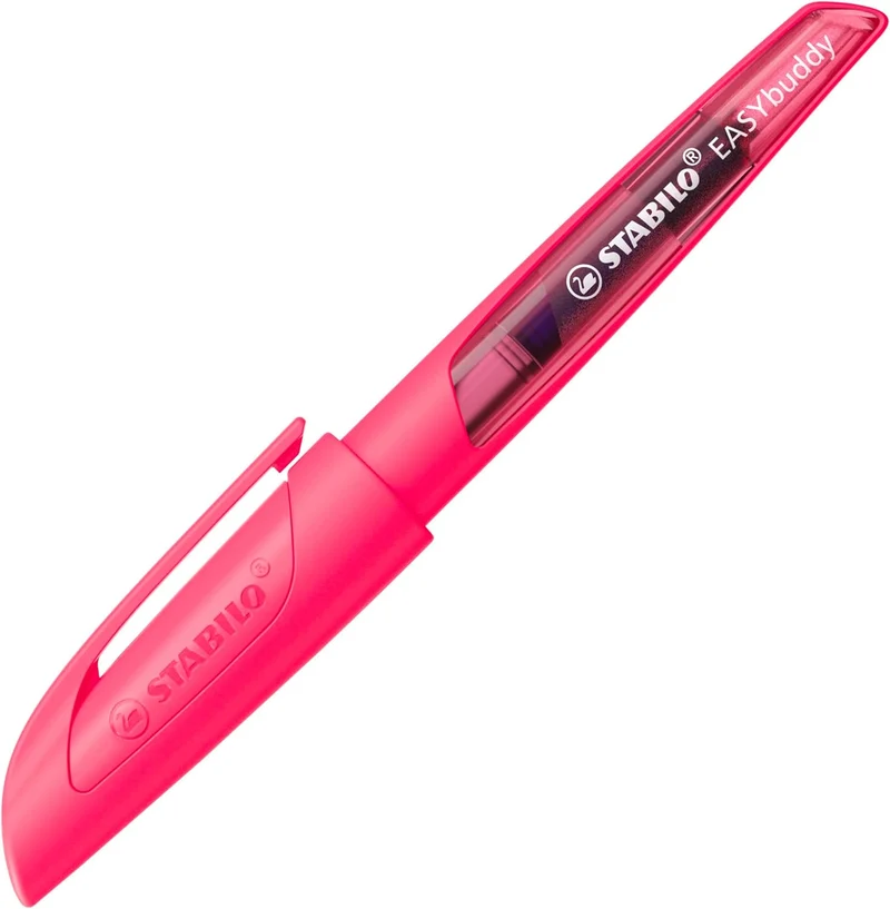 STABILO EASYbuddy NEON Schreiblernfüller neonpink Feder L