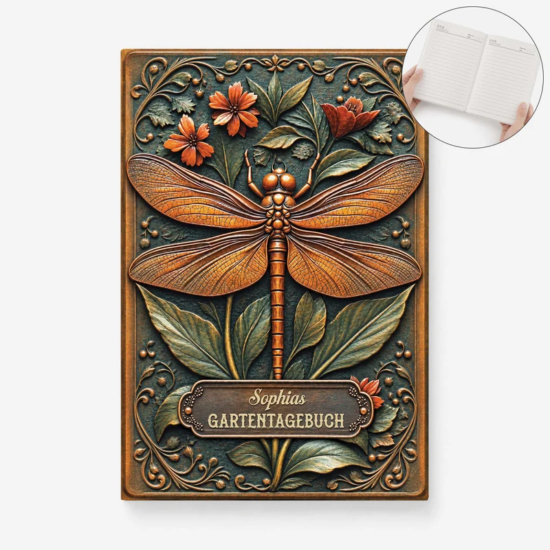 Gartentagebuch - Personalisiertes Notizbuch A5