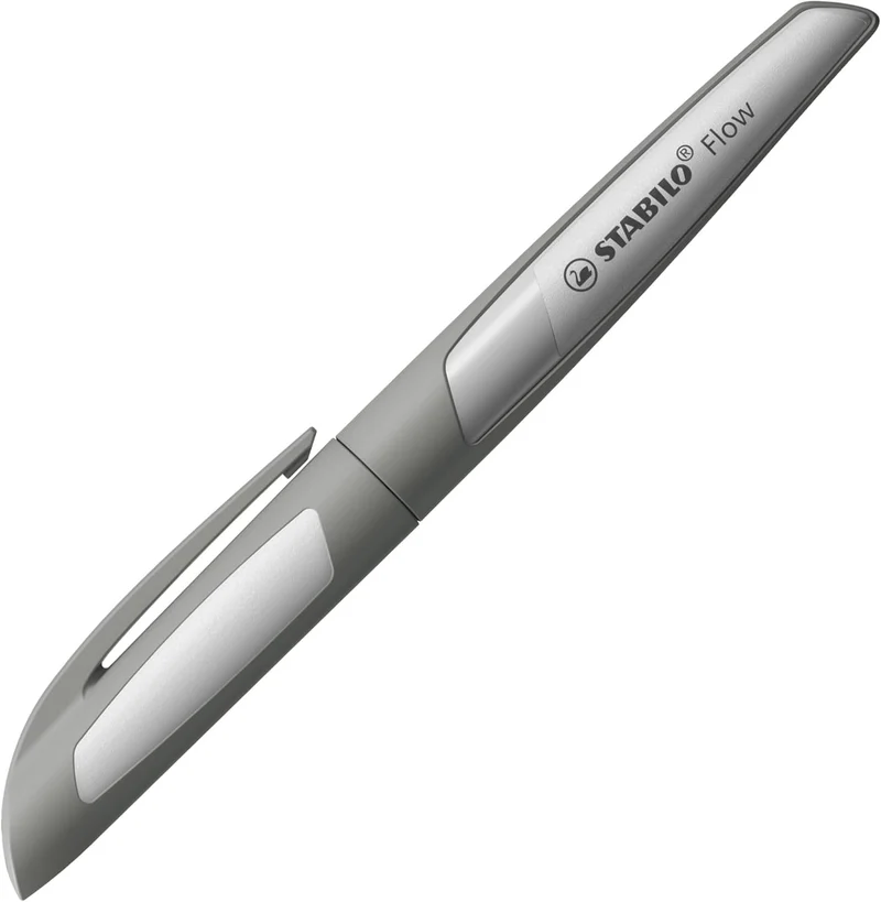 STABILO Flow Monochrome Füller grau – Edelstahlfeder