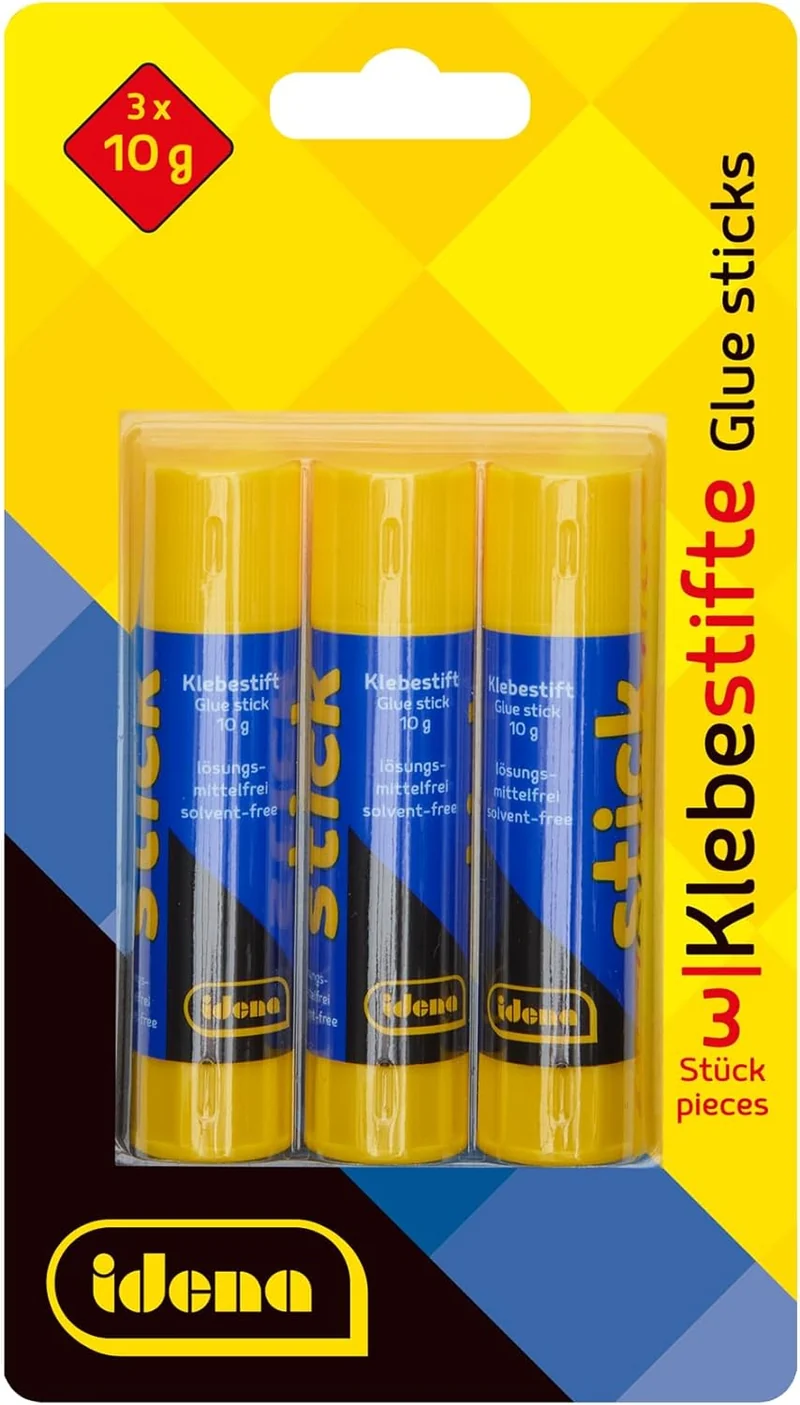 Idena Klebestift 10g 3 Stück