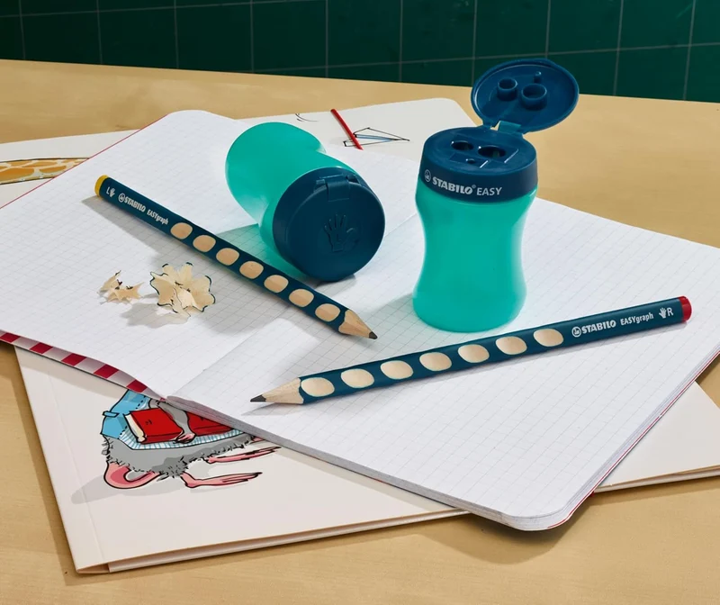 STABILO EASYsharpener 3in1 Dosenspitzer Links Petrol