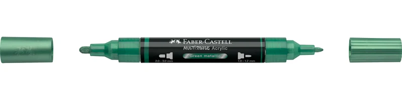 Faber-Castell Multimark Acrylic Marker – Farbe: Green metallic