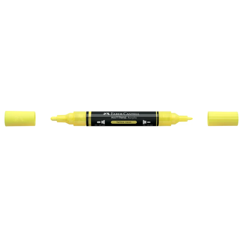 Faber-Castell Multimark Acrylic Marker – Farbe: Yellow neon