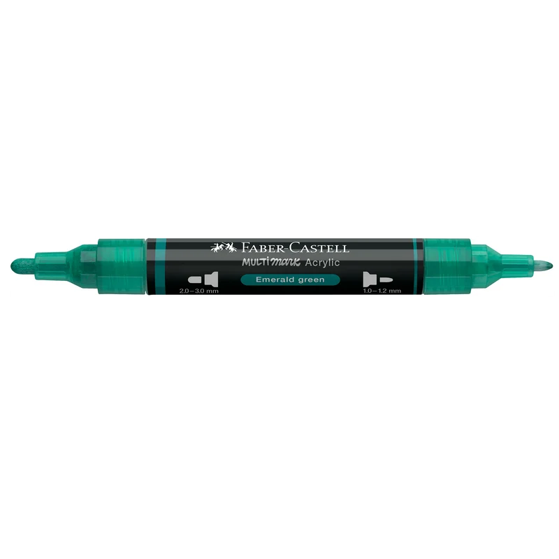 Faber-Castell Multimark Acrylic Marker – Farbe: Emerald green