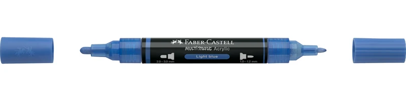 Faber-Castell Multimark Acrylic Marker – Farbe: Light blue