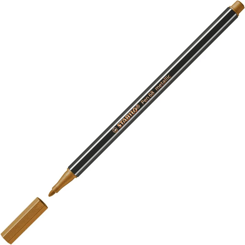 STABILO Pen 68 metallic Filzstift Kupfer