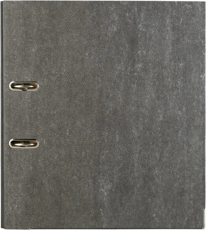 Idena Ordner Wolkenmarmor schwarz DIN A4 80mm FSC