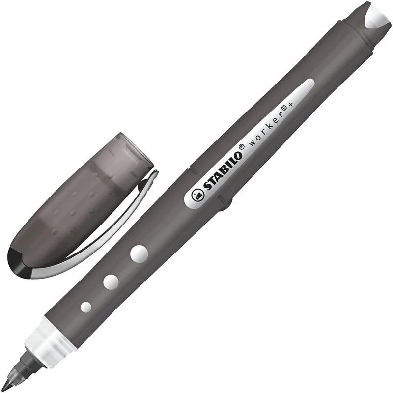 STABILO worker+ colorful Tintenroller schwarz 0,5 mm