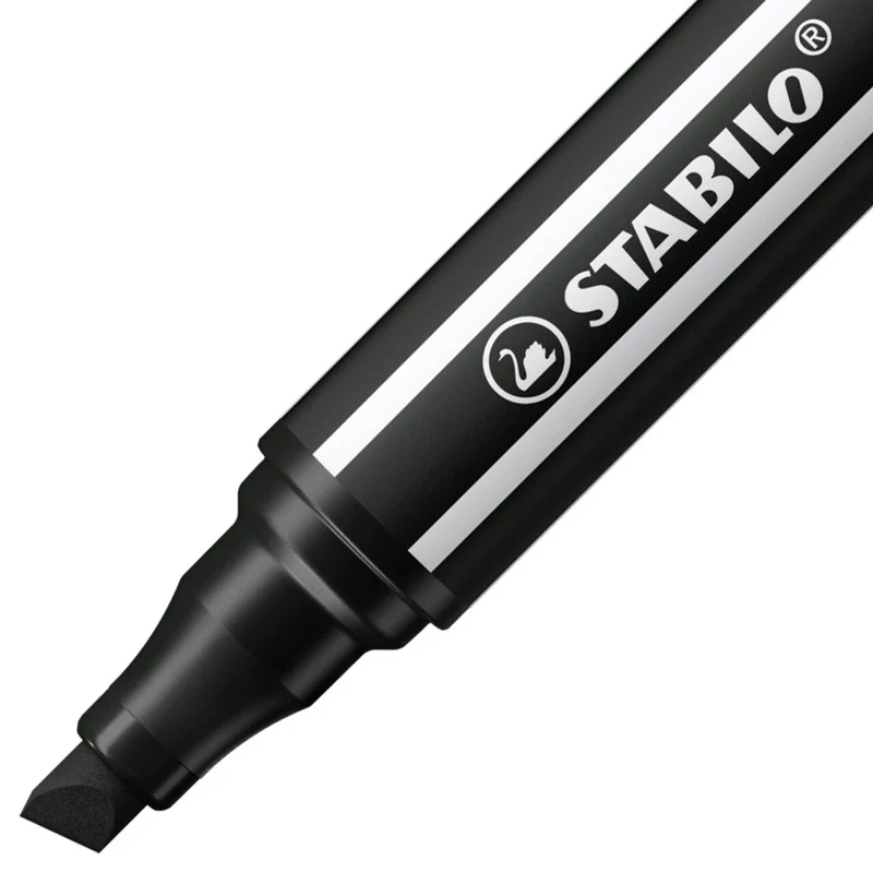 STABILO Pen 68 MAX Filzstift – Farbe: Schwarz