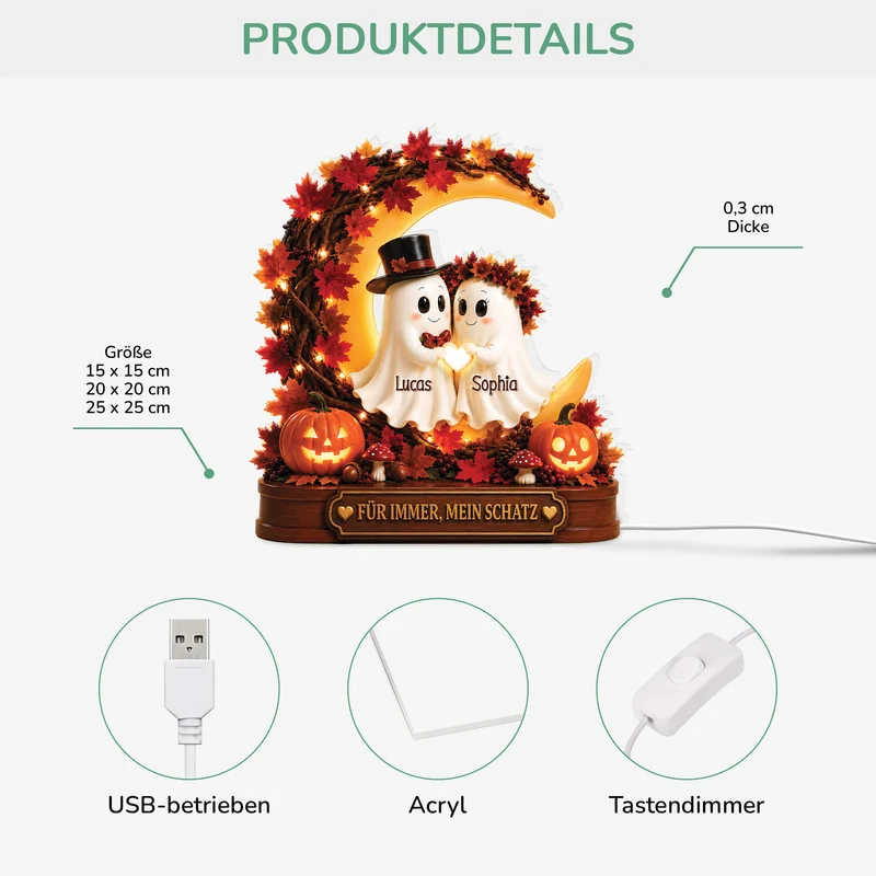 Für Immer Mein Schatz - Personalisierte Lightbox