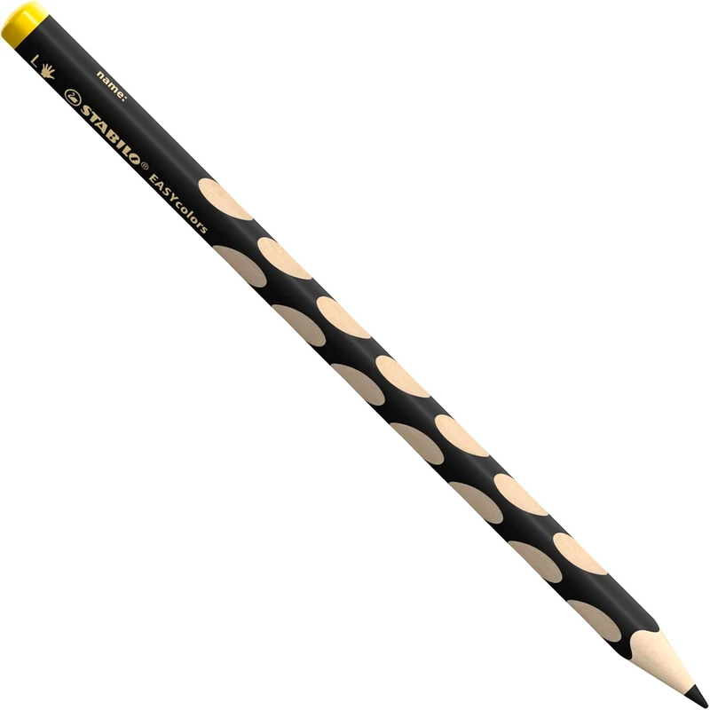 STABILO EASYcolors Buntstift Schwarz für Linkshänder