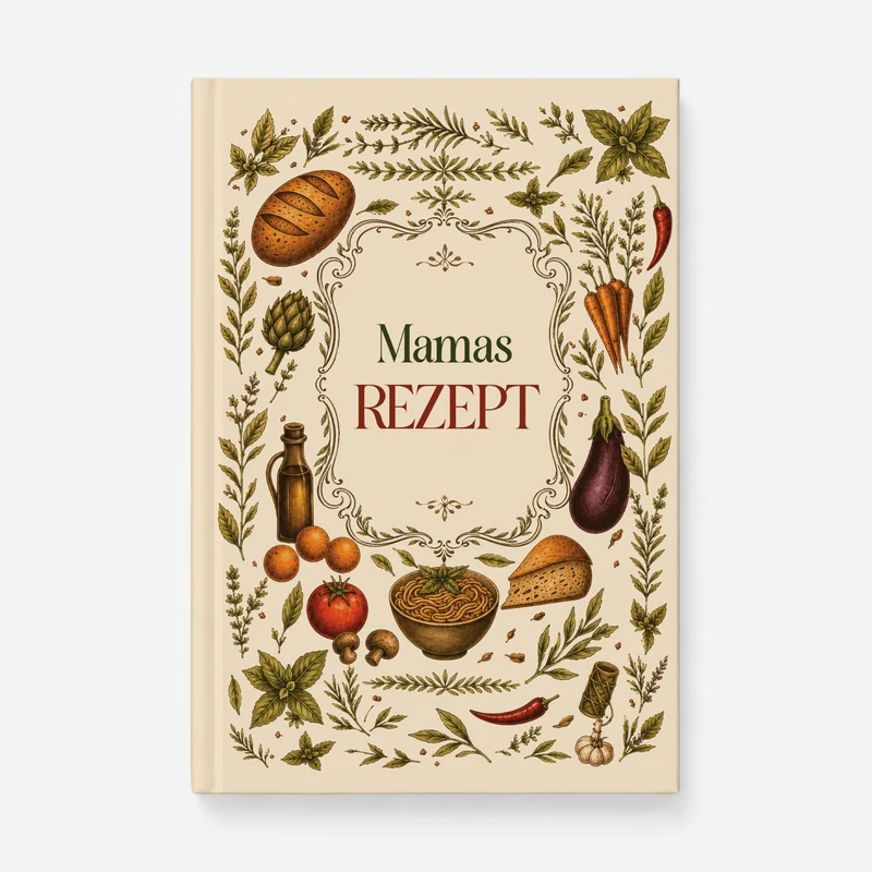 Mamas Rezept - Personalisiertes Notizbuch A5