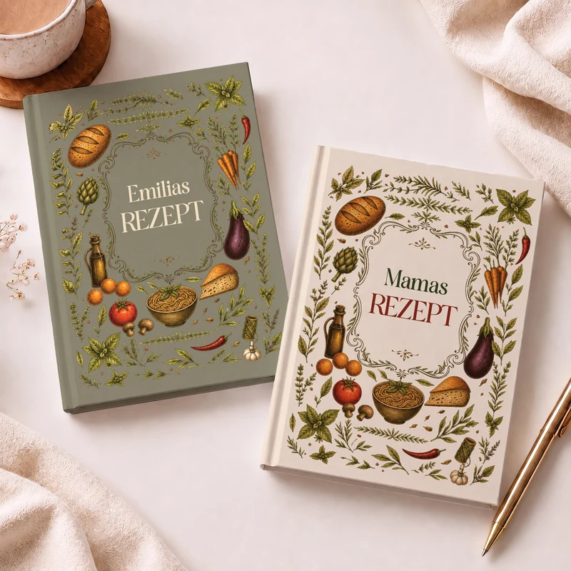 Mamas Rezept - Personalisiertes Notizbuch A5
