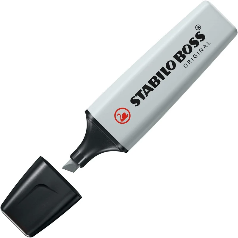 STABILO BOSS Pastel Textmarker Seidengrau