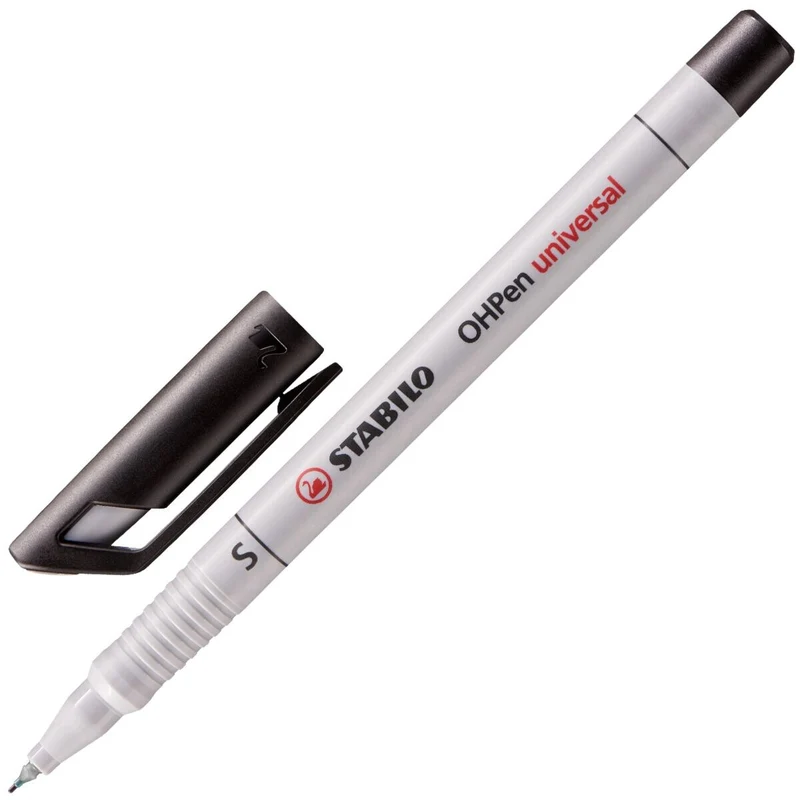 STABILO OHPen S permanent Folienstift schwarz 0,4 mm