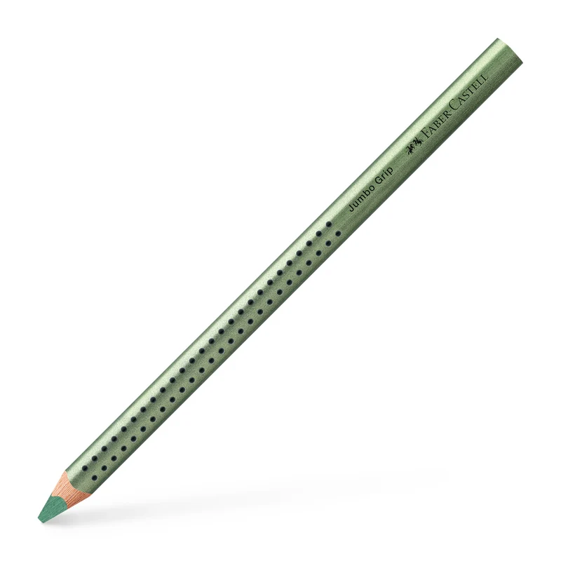 Faber-Castell Jumbo Grip Buntstift Green Metallic