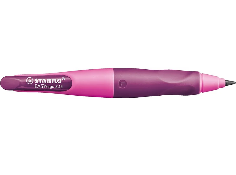 STABILO EASYergo 3.15 Druckbleistift Links Pink/Lila HB