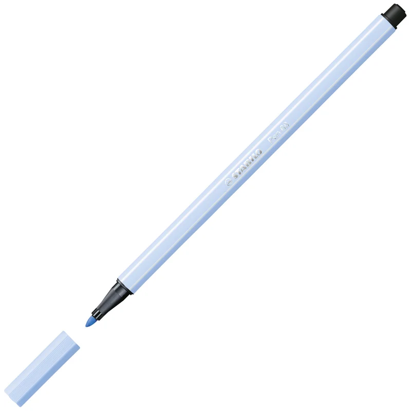 STABILO Pen 68 – Einzelstift Kobaltblau hell 1 mm