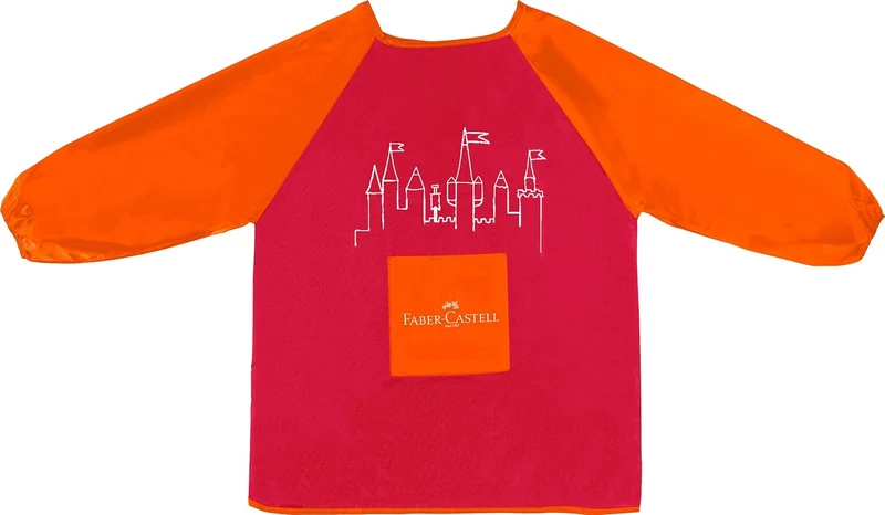 Faber-Castell Malschürze für Kinder rot
