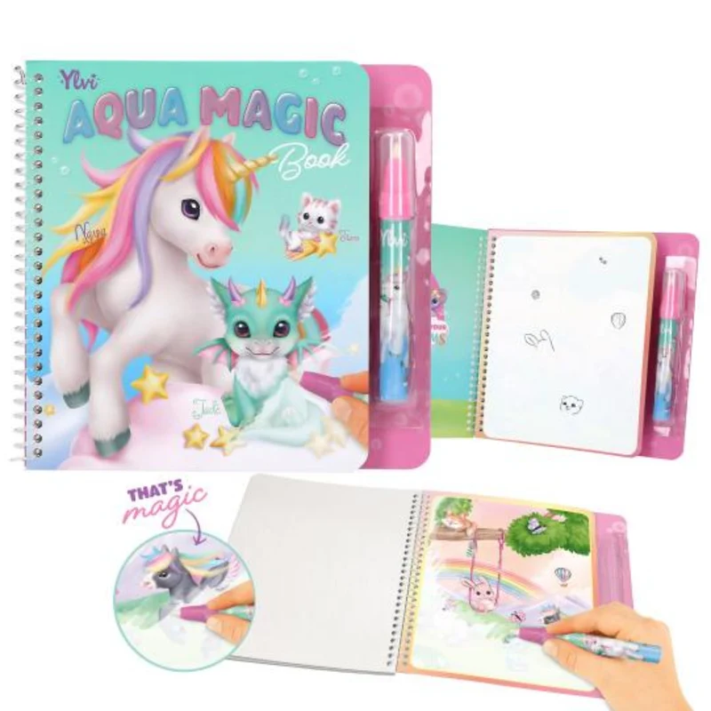 Ylvi Aqua Magic Book - Wassermalbuch wiederverwendbar