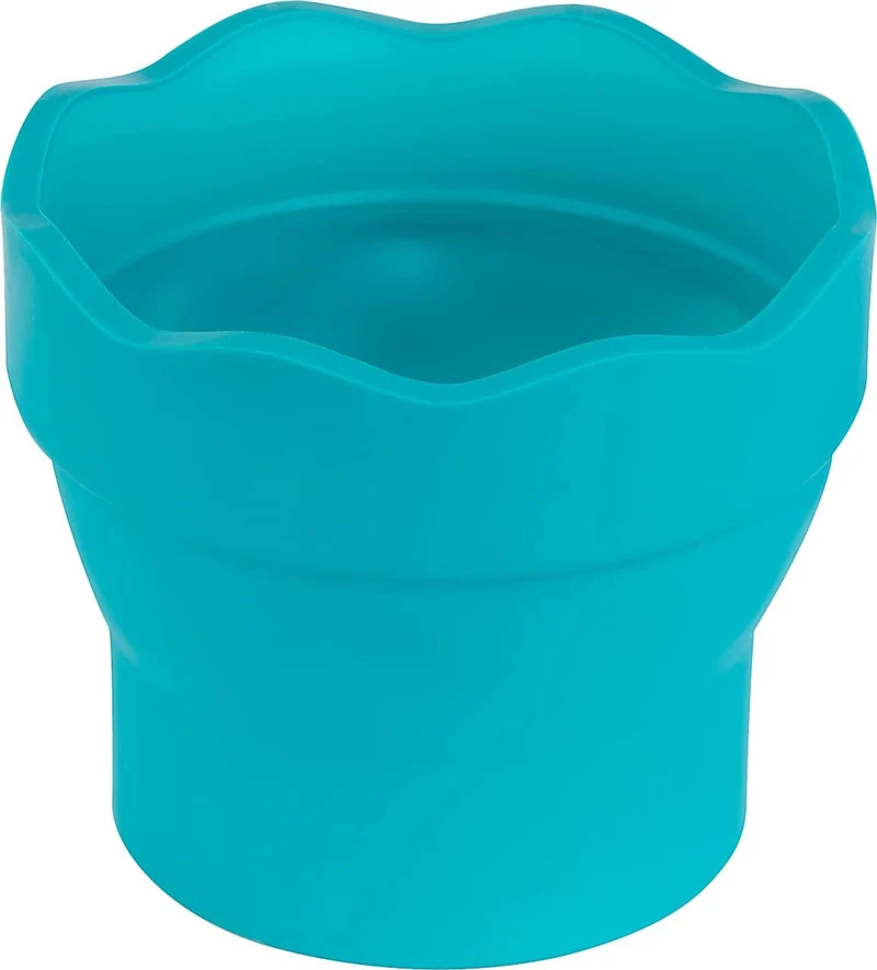 Faber-Castell Wasserbecher Clic&Go türkis