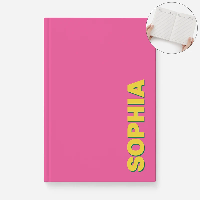 Name - Personalisierte Geschenke Frauen | Notizbuch A5