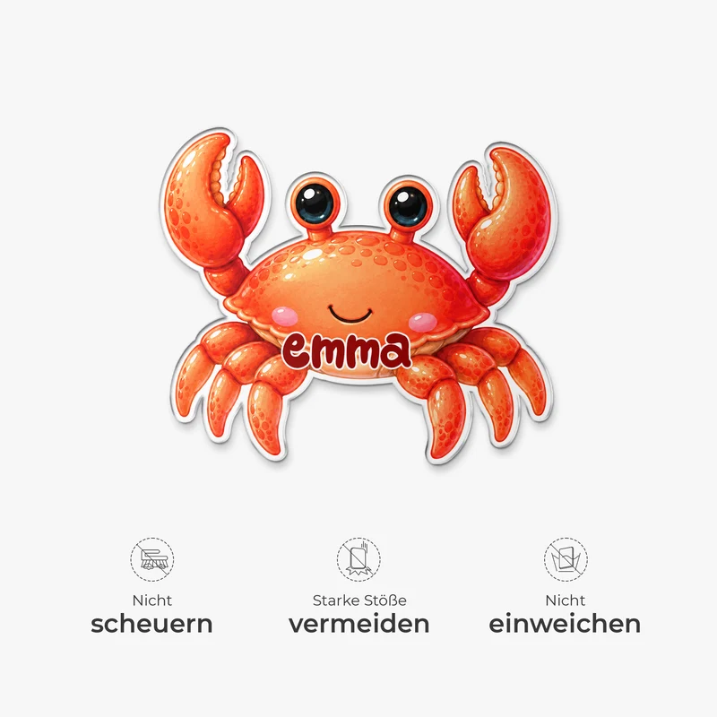 Meeressäuger - Personalisiertes Geschenk | Acryl Magnet Sommer