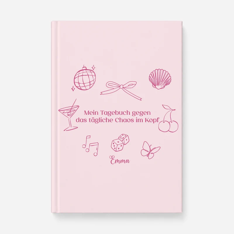 Mein Tagebuch Gegen Das Tägliche Chaos Im Kopf - Personalisierte Geschenke Frauen | Notizbuch A5