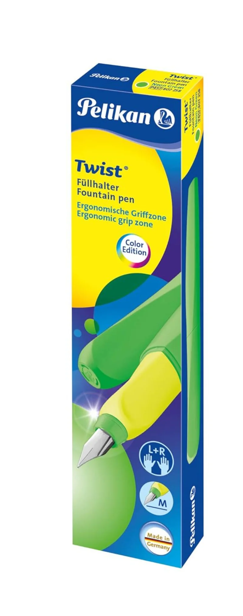 Pelikan Twist Füller M neongrün