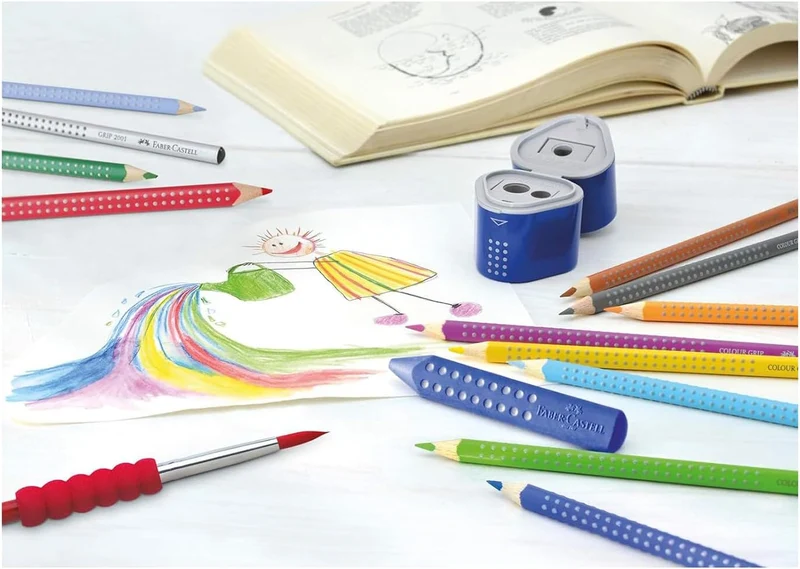 Faber-Castell Buntstift Colour Grip 24er Etui FSC