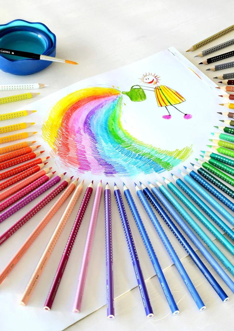 Faber-Castell Buntstift Colour Grip 12er Etui FSC