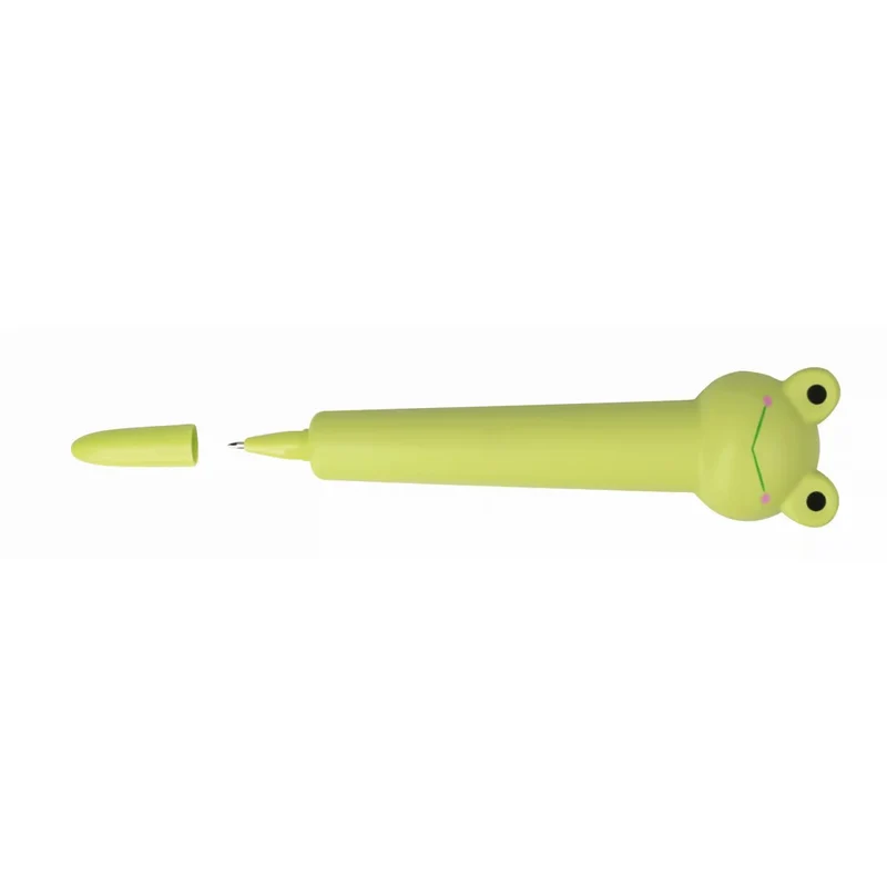 ONLINE PEN Squishy Kugelschreiber Frosch Hellgrün Anti-Stress