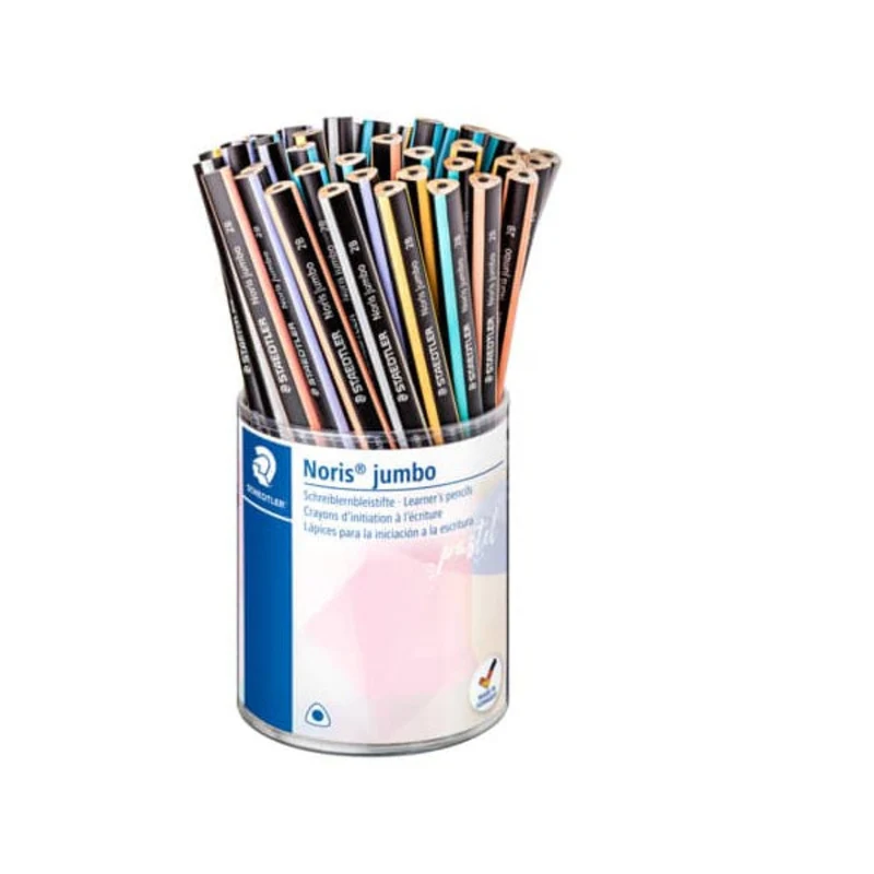 STAEDTLER Noris Jumbo Bleistift 2B Pastell Blau ergonomisch