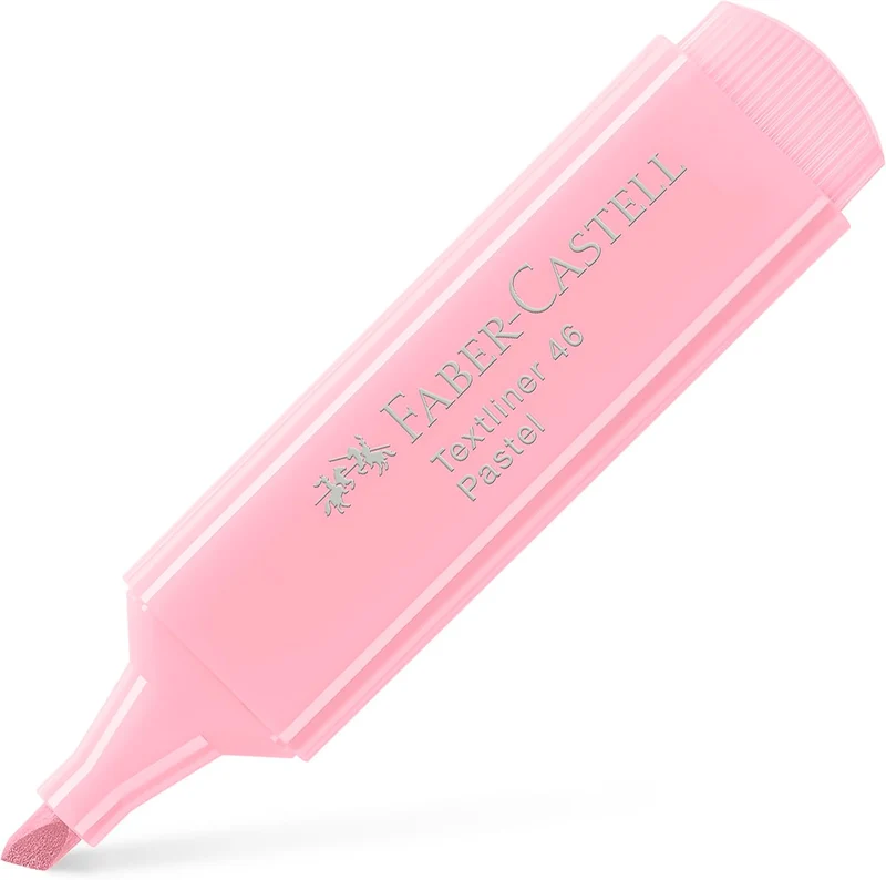 Faber-Castell Textmarker TEXTLINER 46 Pastell – Pastellrosa