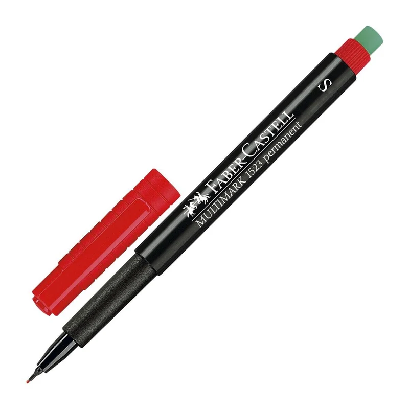 Faber-Castell Multimark Permanentmarker S rot 0,4mm
