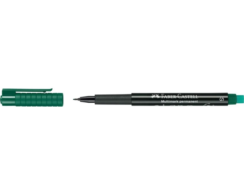 Faber-Castell Multimark Permanent Marker S grün