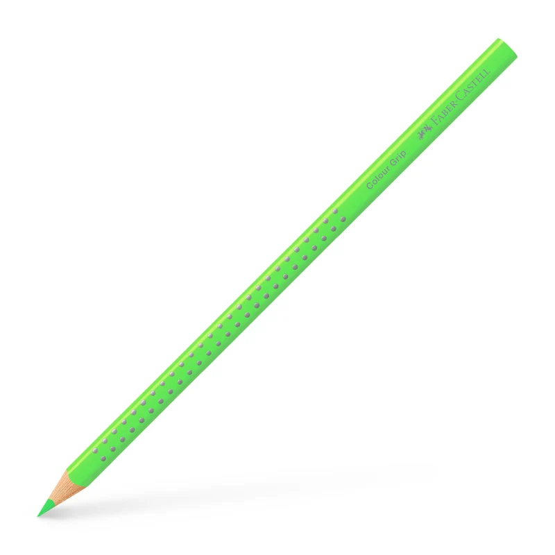 Faber-Castell Colour Grip Buntstift Neongrün – Einzelstift