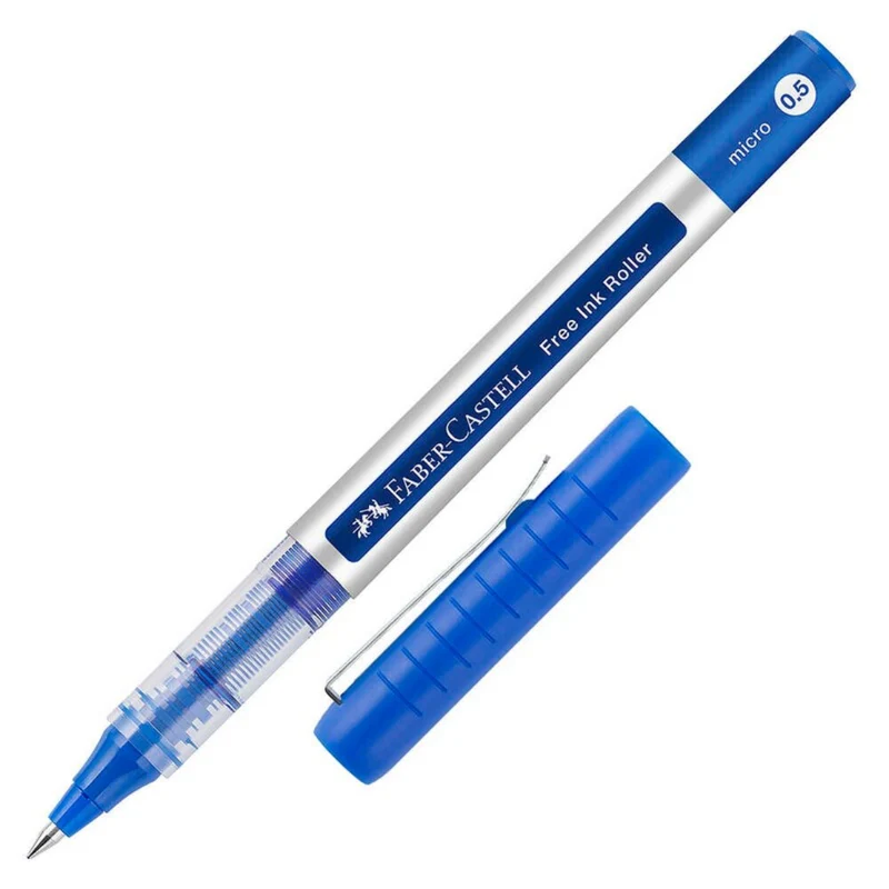 Faber-Castell Free Ink Tintenroller Micro 0,5mm Blau