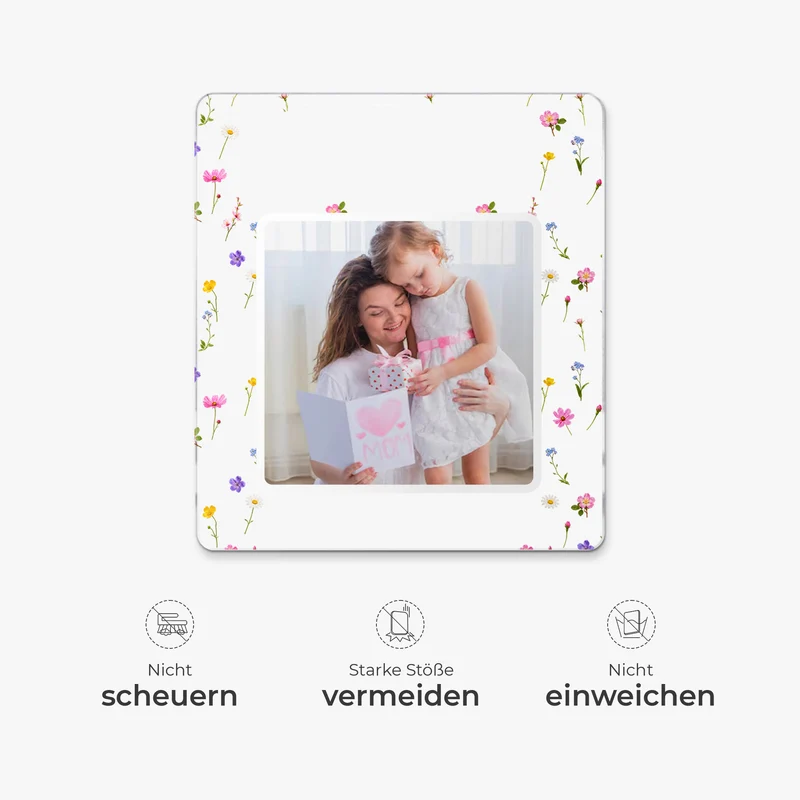Mama Papa Ich Liebe Dich - Personalisierte Geschenke Foto | Acryl Magnet