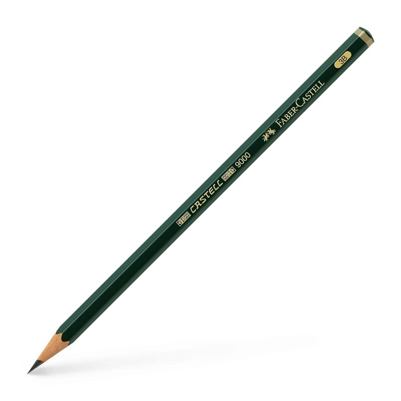Faber-Castell Castell 9000 Bleistift 3B – Künstlerqualität