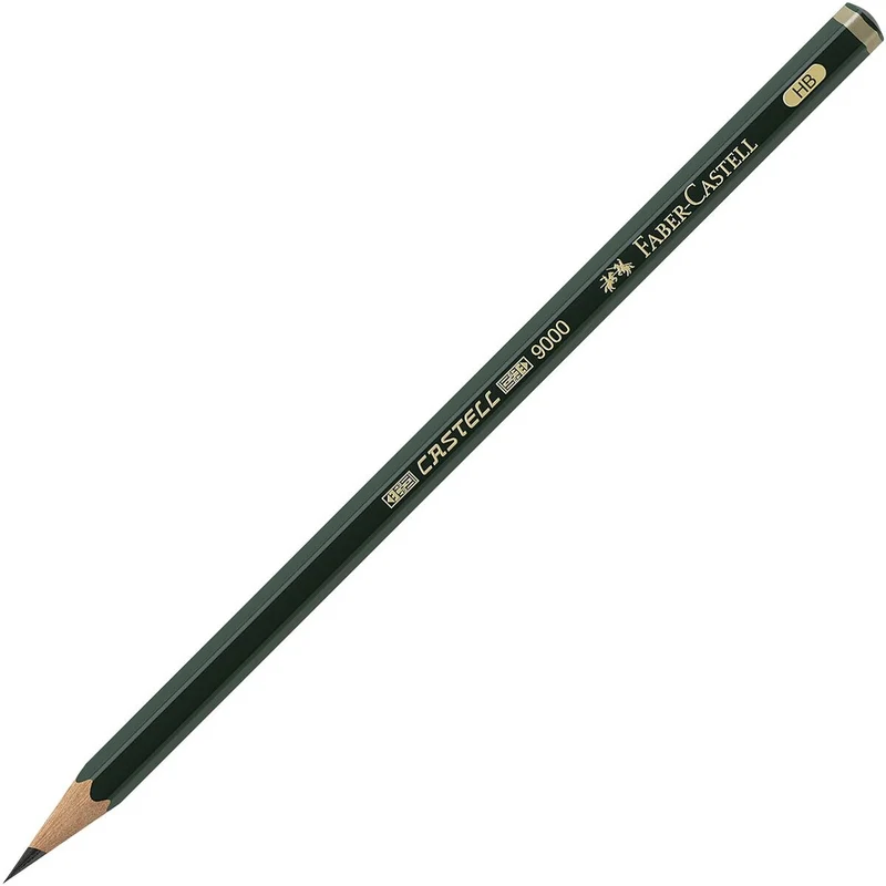 Faber-Castell Castell 9000 Bleistift HB – Made in Germany