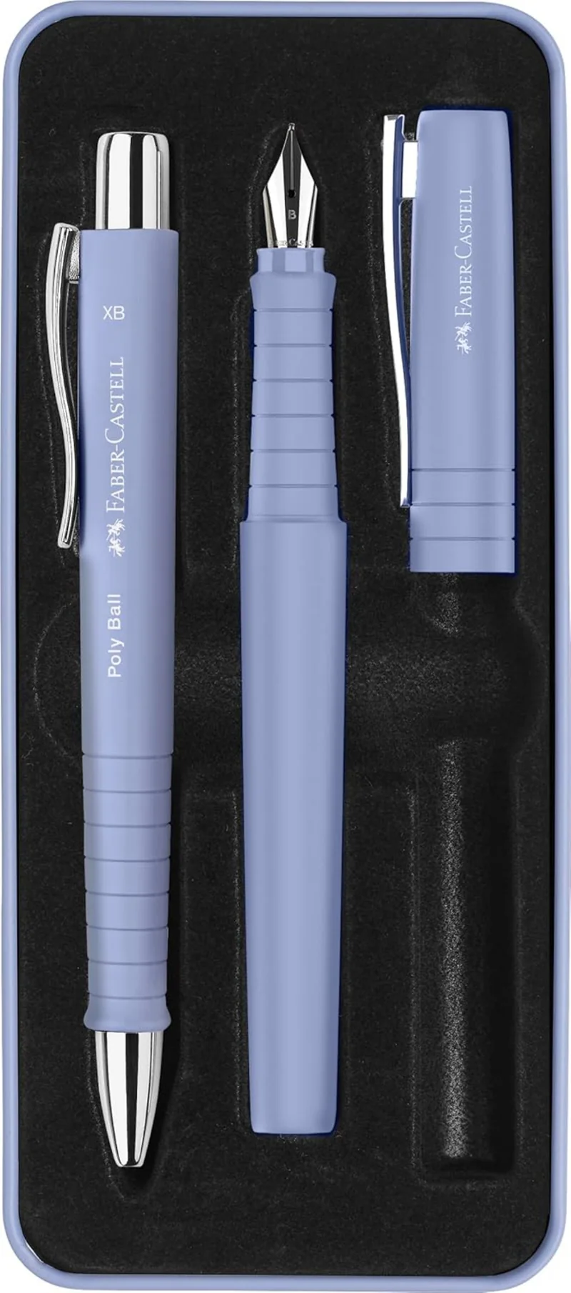 Poly Pen Geschenkset - Elegantes Schreibset mit Füller und Kugelschreiber